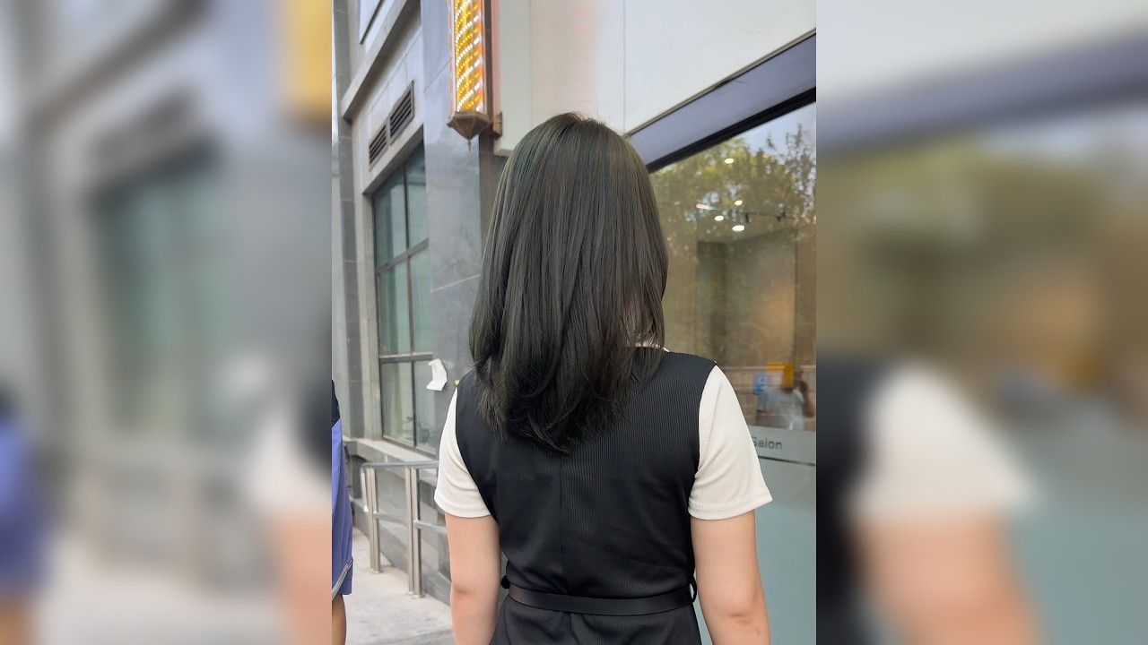 金榜结构公式、V型层次中发 分享一款v型中发，小白也可以轻松学会的发型