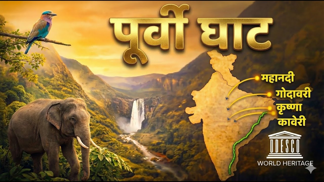 Eastern Ghats (पूर्वी घाट) | भारतीय भूगोल आसान हिंदी में | SSC, UPSC, State PCS, IBPS