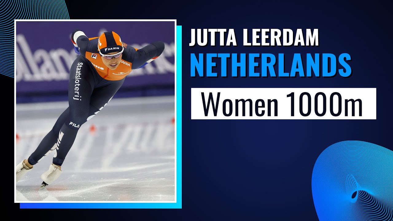 Jutta Leerdam Dominates the Ice! | 1000m Women | Salt Lake City 2025 | #speedskating