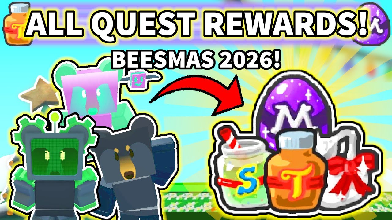 🎁 ALL NPC Beesmas Quest Rewards (Beesmas 2026)