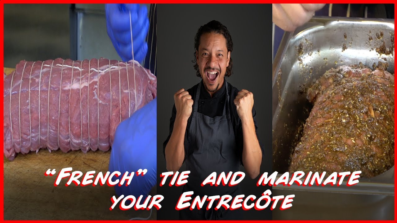 How to tie your meat and marinate it. The flavour will blow your tastebuds!