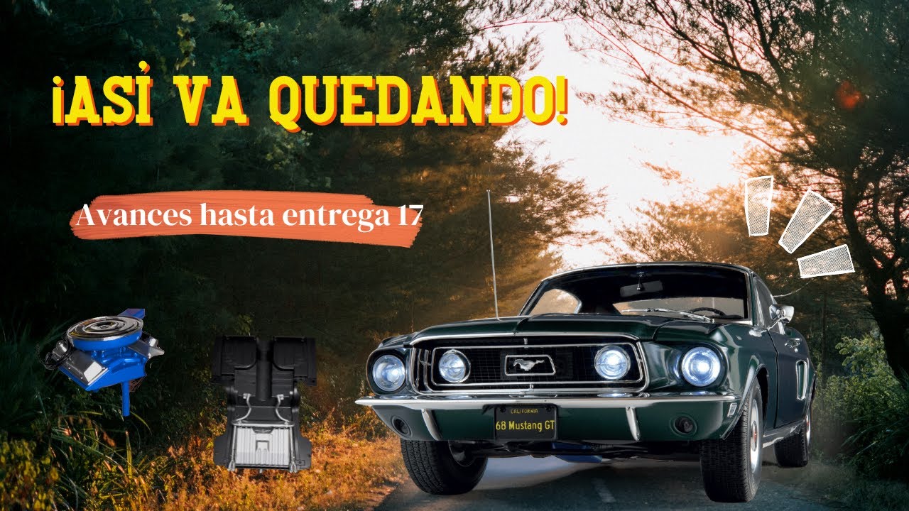 ¡Armando el Mustang GT '68 Fastback de Salvat! | Avances y entregas 15-17