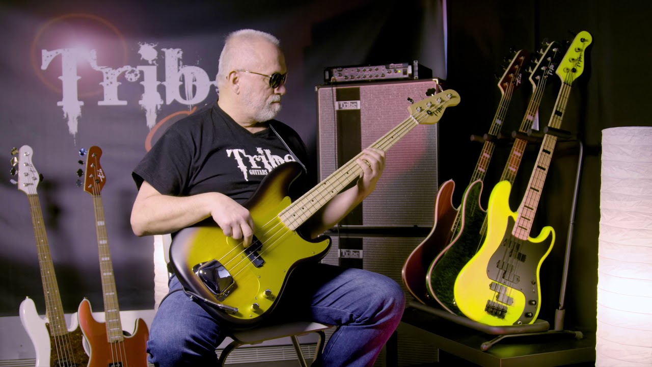 TRIBE SPIKE 4 Tobacco (Riccardo Fioravanti Bass player)