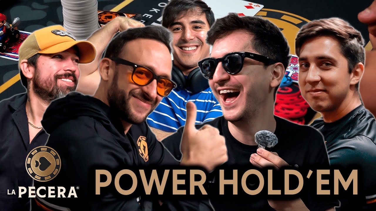 POWER HOLD'EM: Poker MUTANTE con superpoderes | La Pecera Vlogs