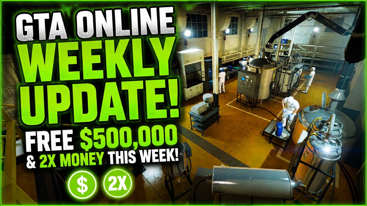 Обновление GTA Online | БЕСПЛАТНО $500 000 + 4X денег на этой неделе!