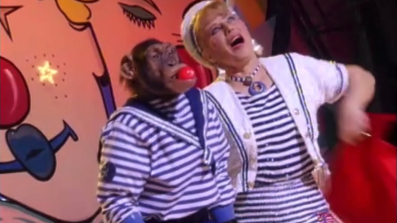 Los Tamtons con gli scimpanze&rsquo; (Circo in Spagna) 1994