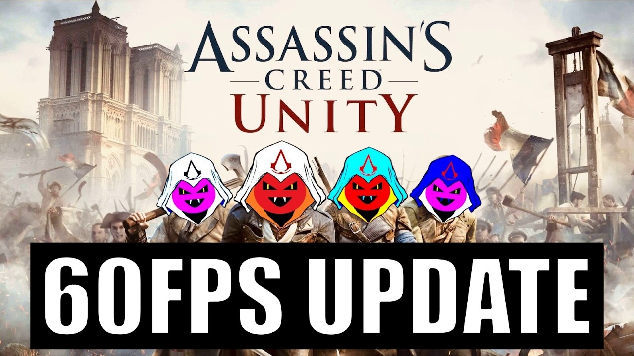 (PS5 PRO) 60FPS UPDATE Demon Plays Assassin's Creed Unity Part 1 (NO COMMENTARY)