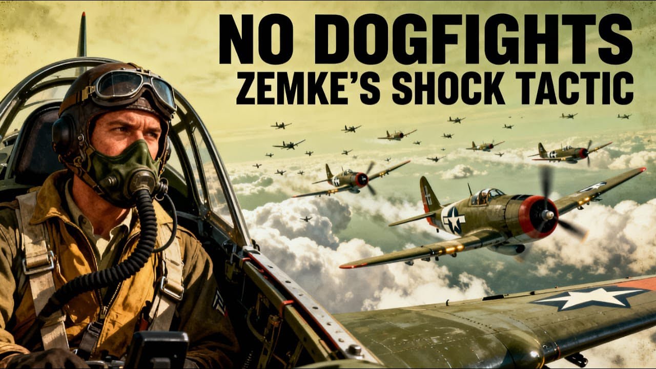 The Colonel Who Banned Dogfights Zemke&rsquo;s P‑47 Shock Tactic