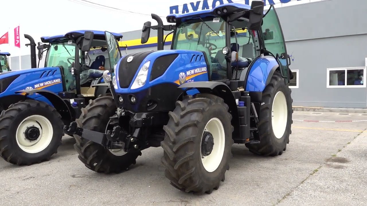 NEW HOLLAND T7.175 tractor internal external review 2022