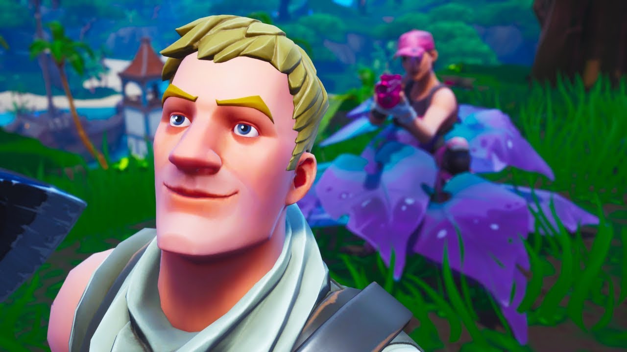 TROLLING DEFAULTS IN FORTNITE SEASON 8
