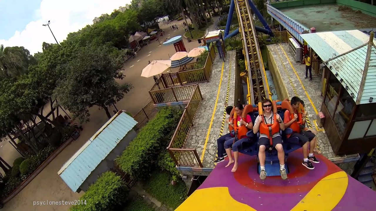 Half Pipe, Chimelong Paradise China. U型滑板,长隆欢乐世界.