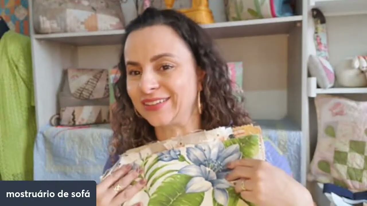 ^Transformando mostruario de sofá em necessaire