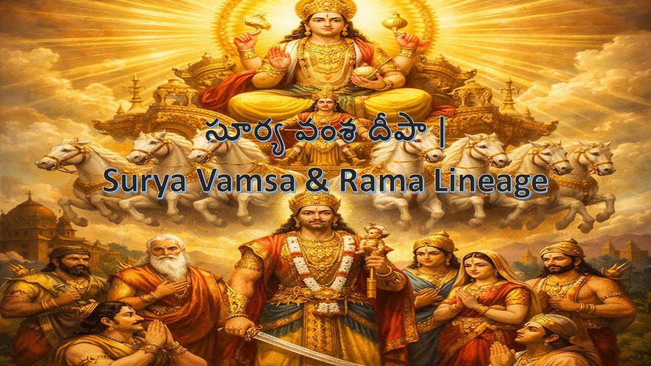 సూర్య వంశ దీపా | Surya Vamsa & Rama Lineage