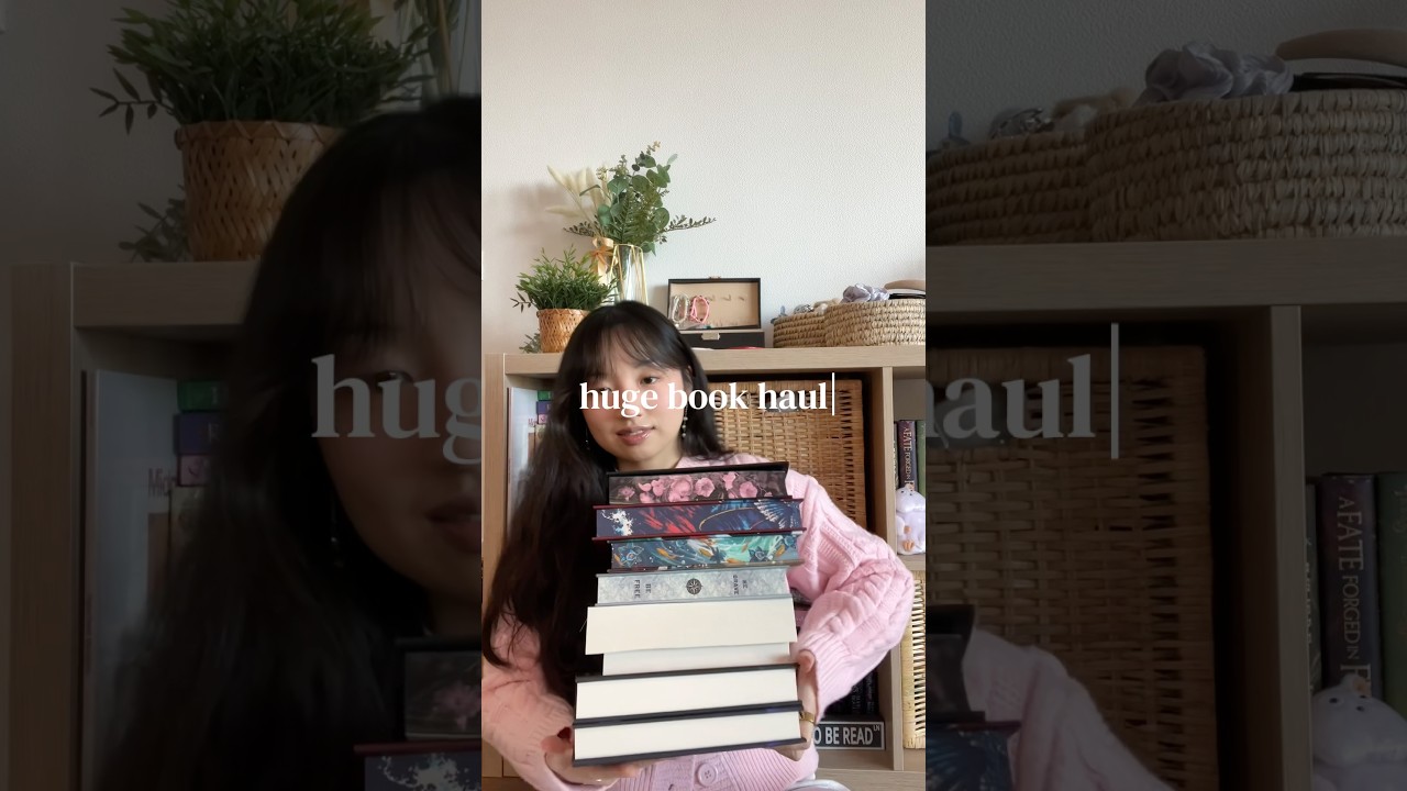 huge huge book haul!!! 📖🧚‍♀️💫 book unboxing 🥰