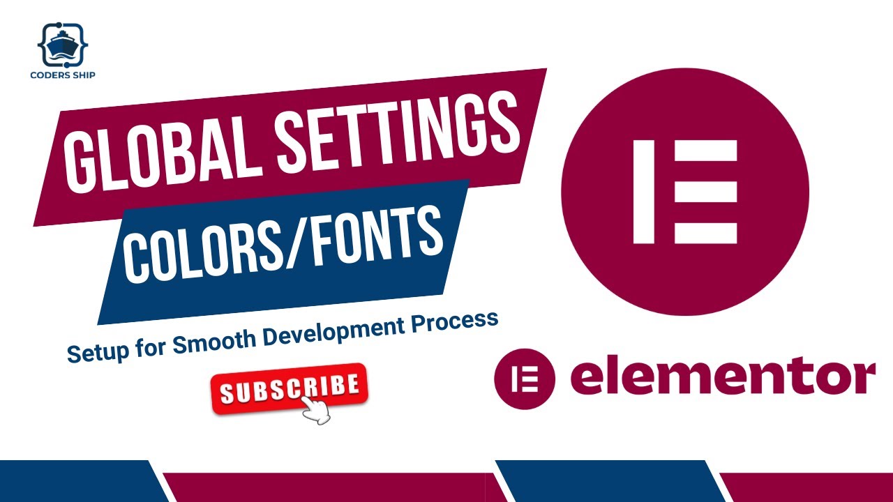 WordPress Elementor Global Settings - Setup Colors and Fonts in Urdu/Hindi | WordPress Tutorial