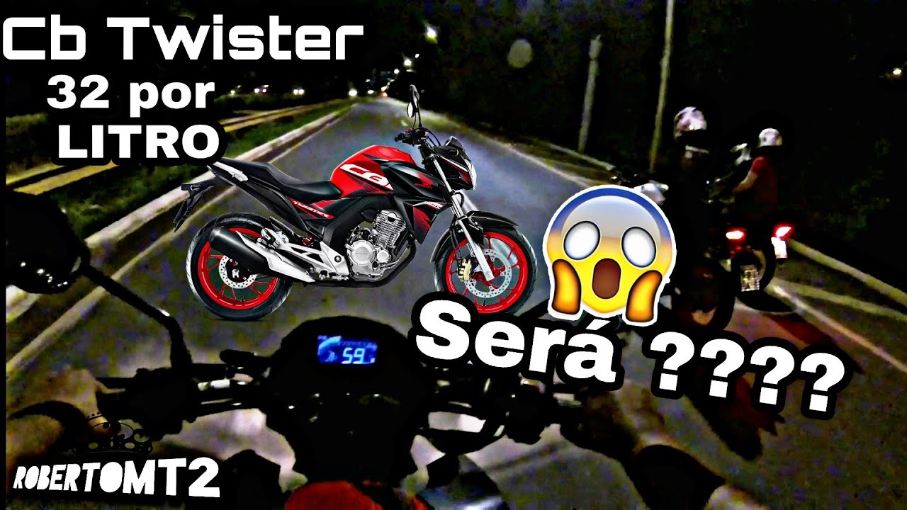 Cb Twister 2020  Ser&aacute; que Faz 32 Por Litro ? / Roberto Moto Filmador
