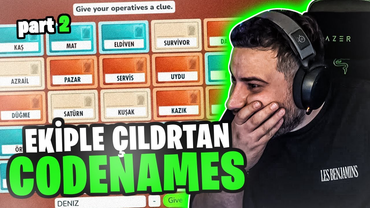CHATLE DELİRDİK!! | CODENAMES PART 2 | ATABERK DOĞAN