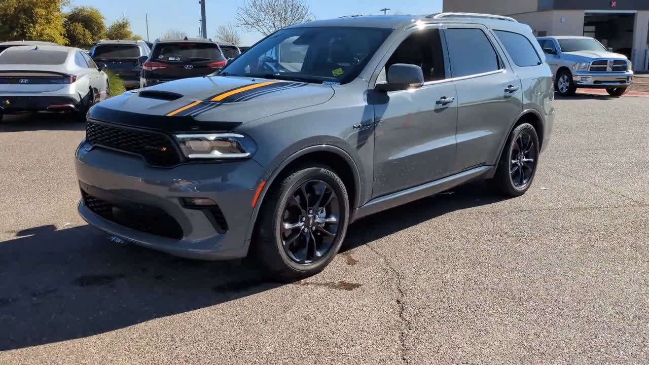 2022 Dodge Durango Orange Sport Surprise, Goodyear, Phoenix, Peoria, Glendale AZ