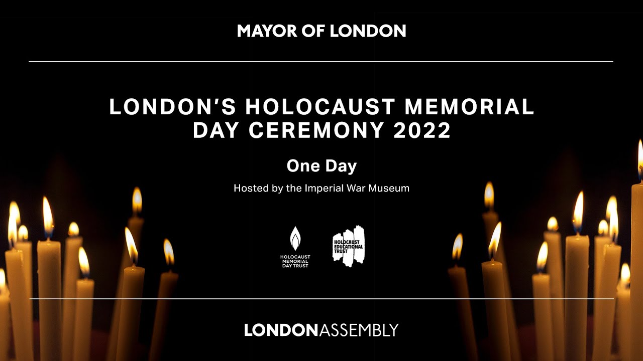 London Assembly: Holocaust Memorial Day Ceremony 2022