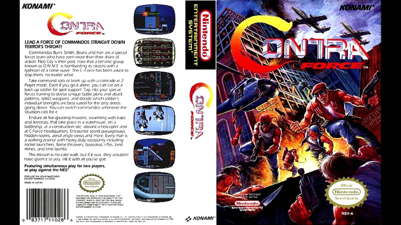 Contra Force - Stage 1 (12 minutes extended)
