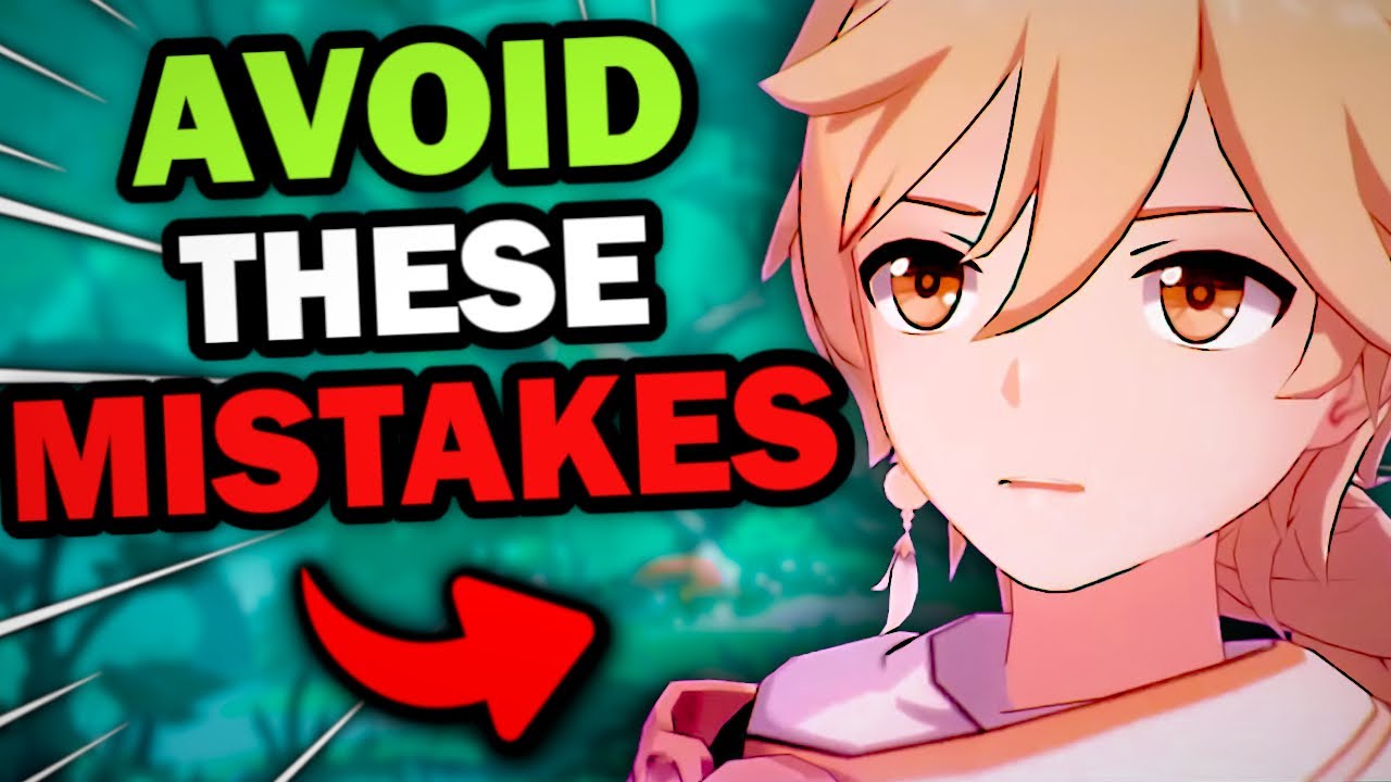 These 10 BEGINNER MISTAKES Are RUINING Your Genshin Account