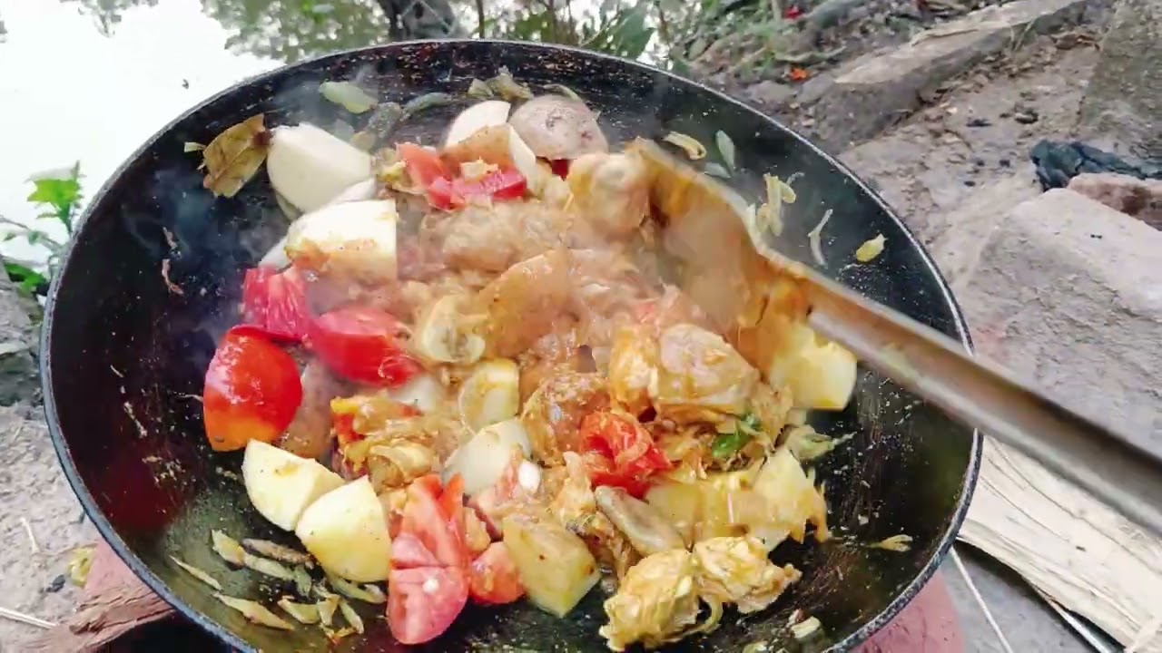 Chicken kasa#chikenlovers #villagelife #chiken #odishafood @pragnyakitchenandvlogs 