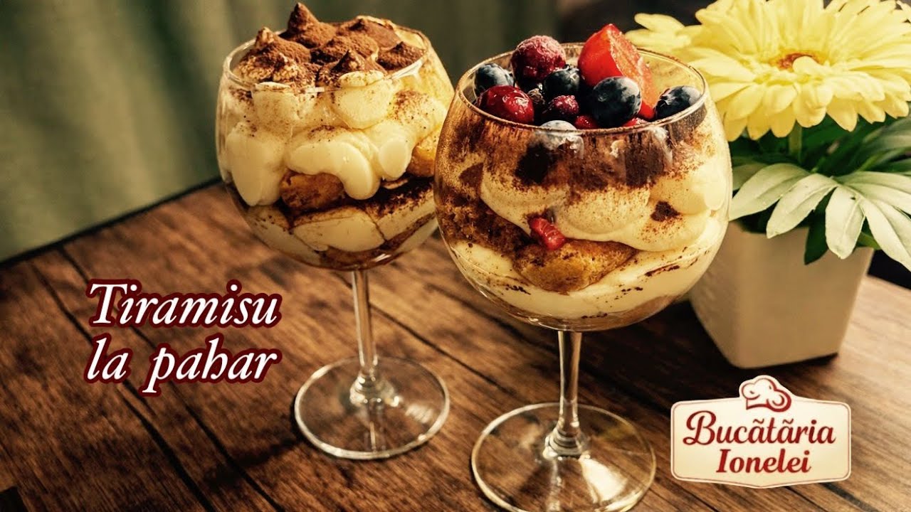 Tiramisu la pahar | Bucătăria Ionelei