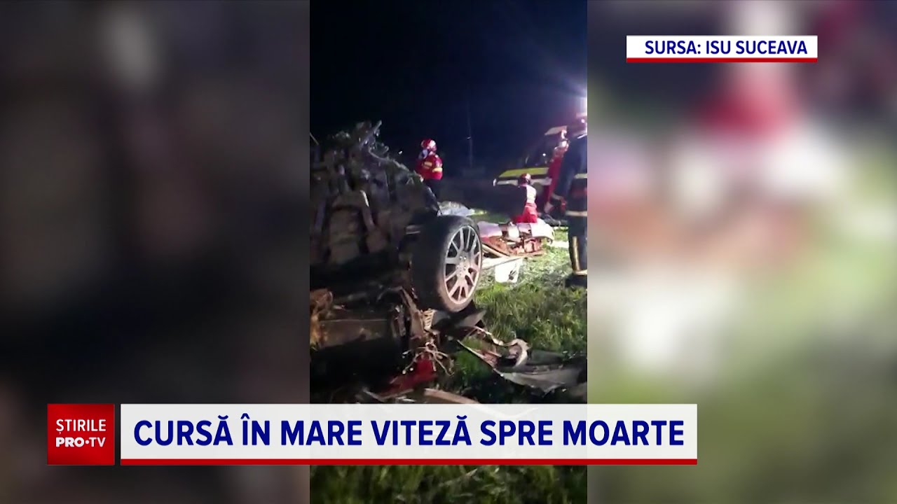 Cum s-a petrecut tripla tragedie din Suceava și cine sunt cei trei tineri morți