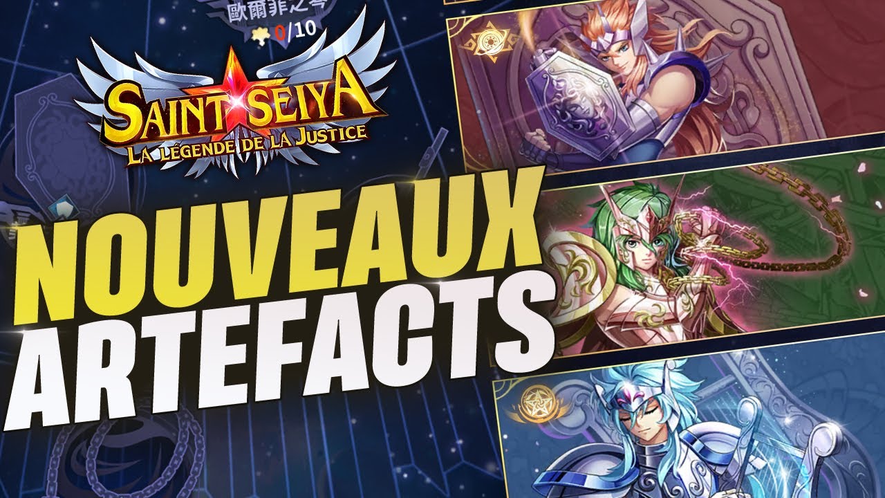 NOUVEAUX ARTEFACTS - Analyse - [Saint Seiya Legend of Justice]