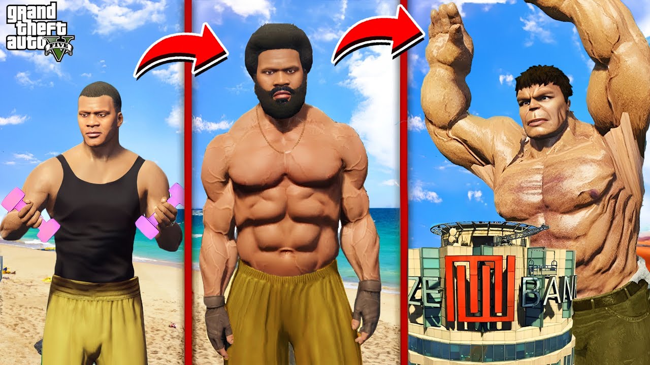 Upgrading Franklin into Strongest Man in GTA 5 || Franklin upgrading to God || Gta 5 Tamil