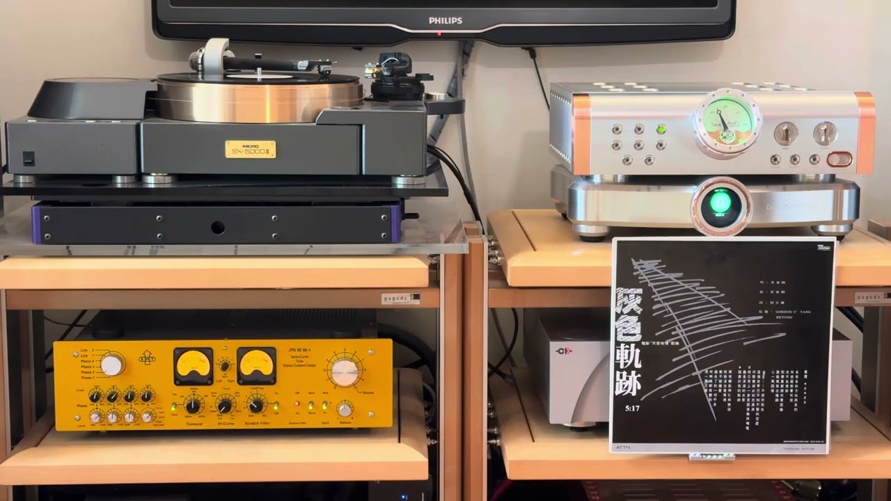 灰色軌跡/beyond白版45rpm Audiotechnica ART1000x/SAT LM09/EMT JPA66mk2/ Dan D agostino C2 + s250/Stenheim 5