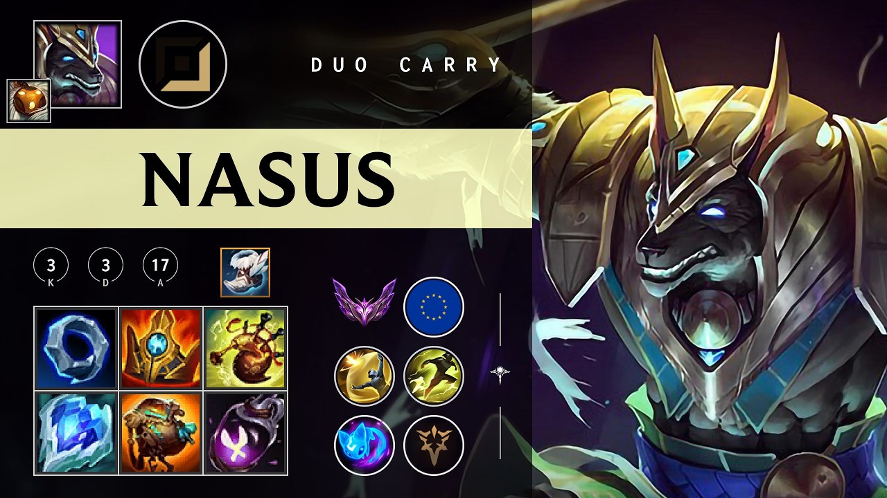 Nasus ADC vs Vayne - EUW Master Patch 26.04