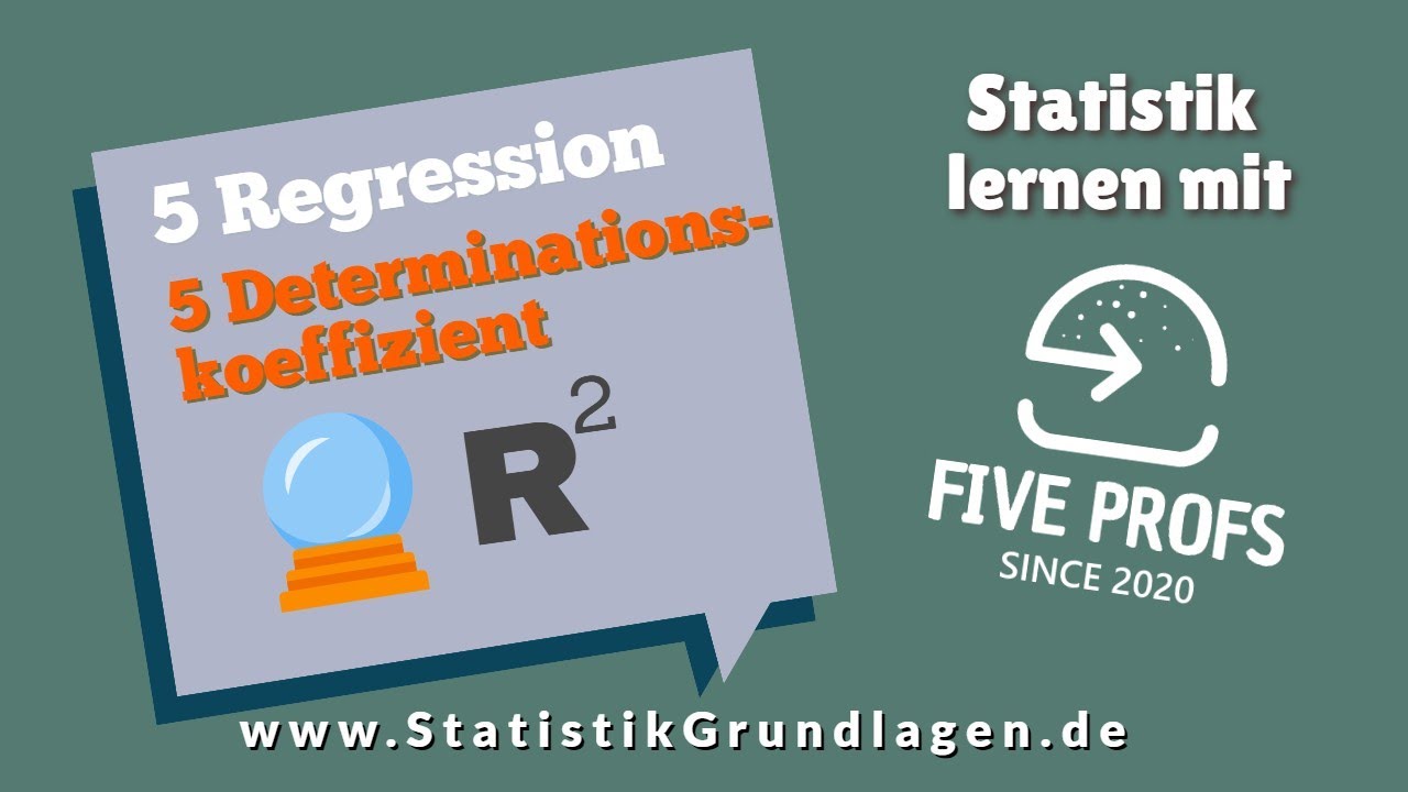 5.5. Regression | Determinationskoeffizient und F-Statistik