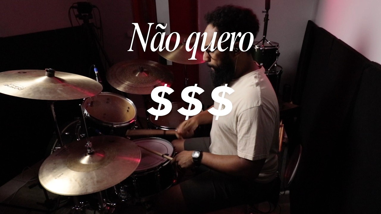 Não quero dinheiro (Só quero amar) - Drum cover