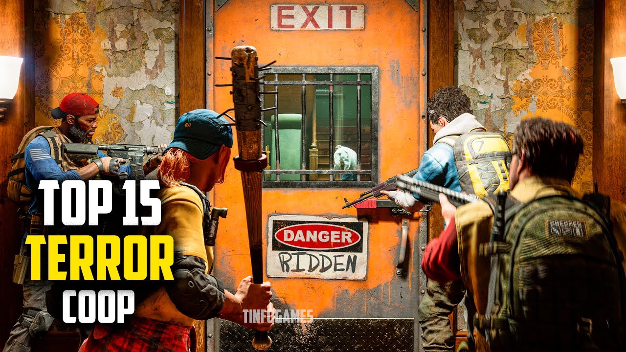 TOP 15: MELHORES JOGOS DE TERROR COOPERATIVO PARA PC