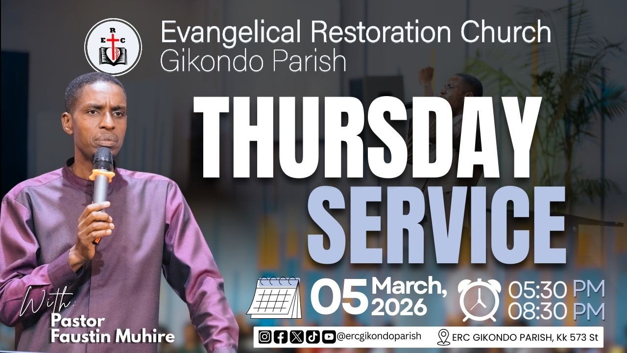 THURSDAY SERVICE WITH PST. FAUSTIN  MUHIRE | 05TH MARCH 2026