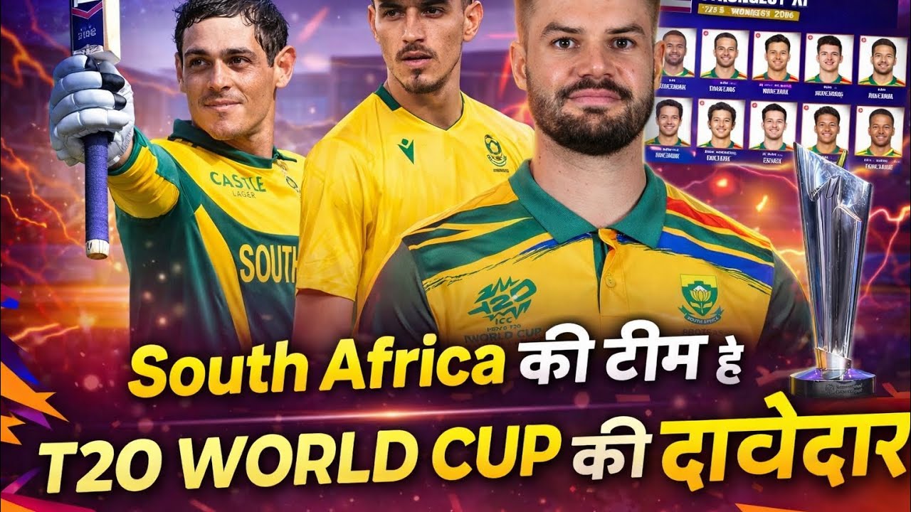 South Africa की टीम T20 world cup की है दमदार 🔥🔥🔥