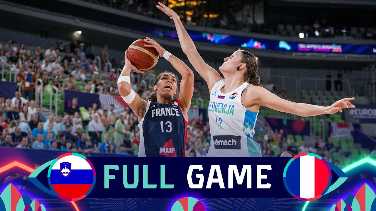 Slovenia v France | Full Basketball Game | FIBA Women's EuroBasket 2023