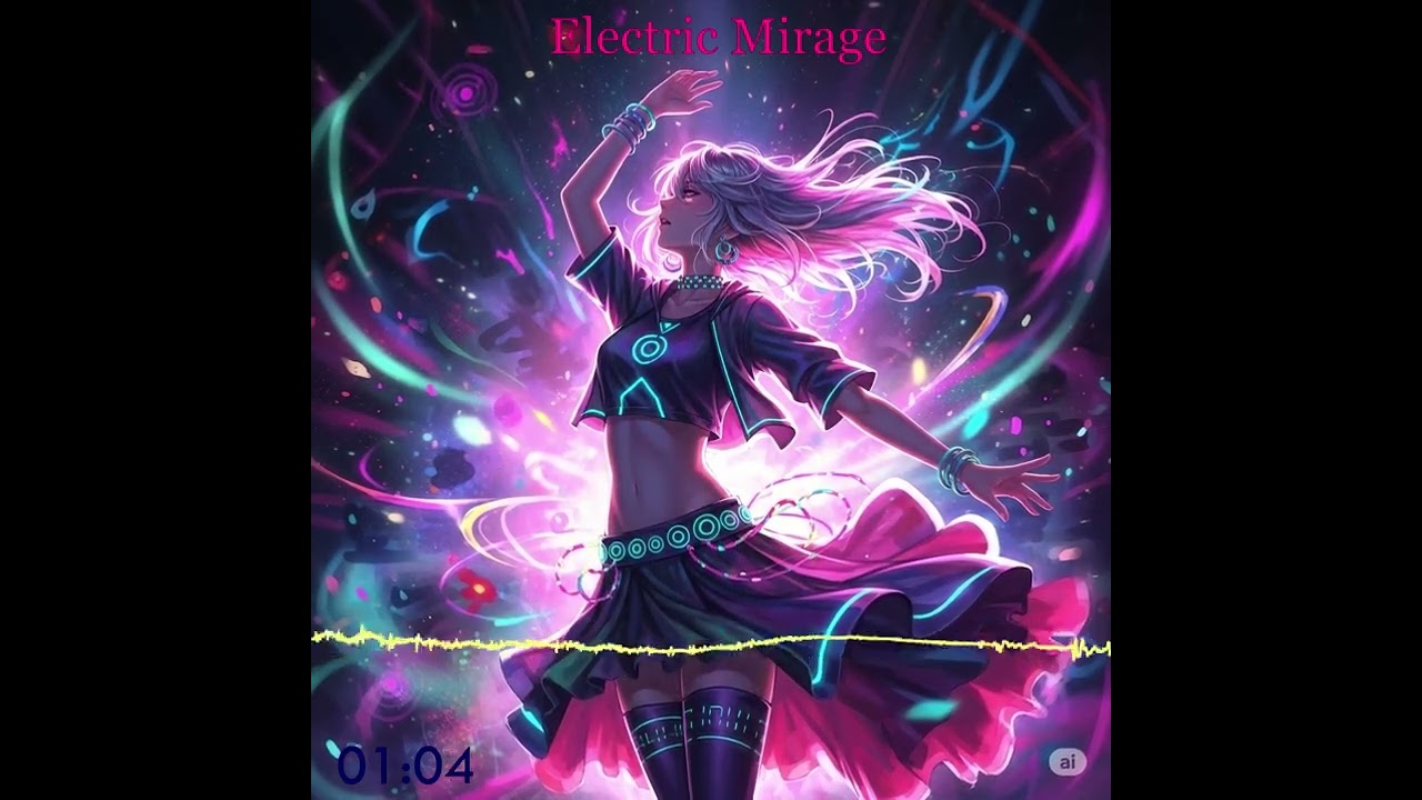 HarkDark - Electric Mirage (Suno AI - TranseGoa Technotronic)