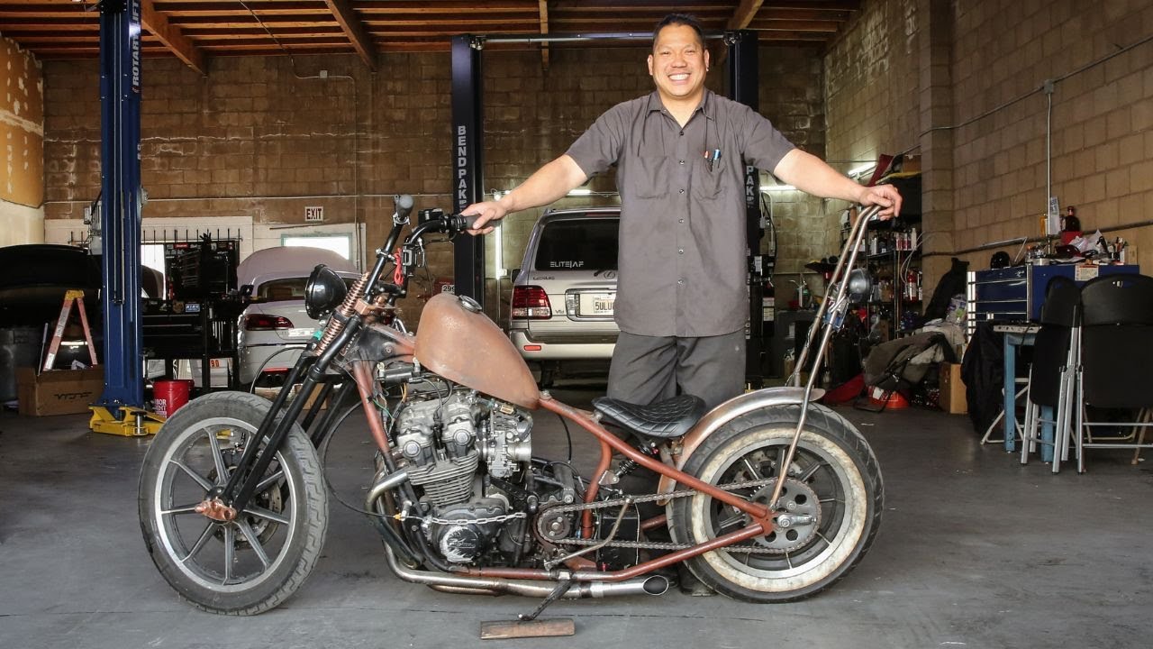 Хардтейл-боббер Honda CB750 1982 года от DuckFoo