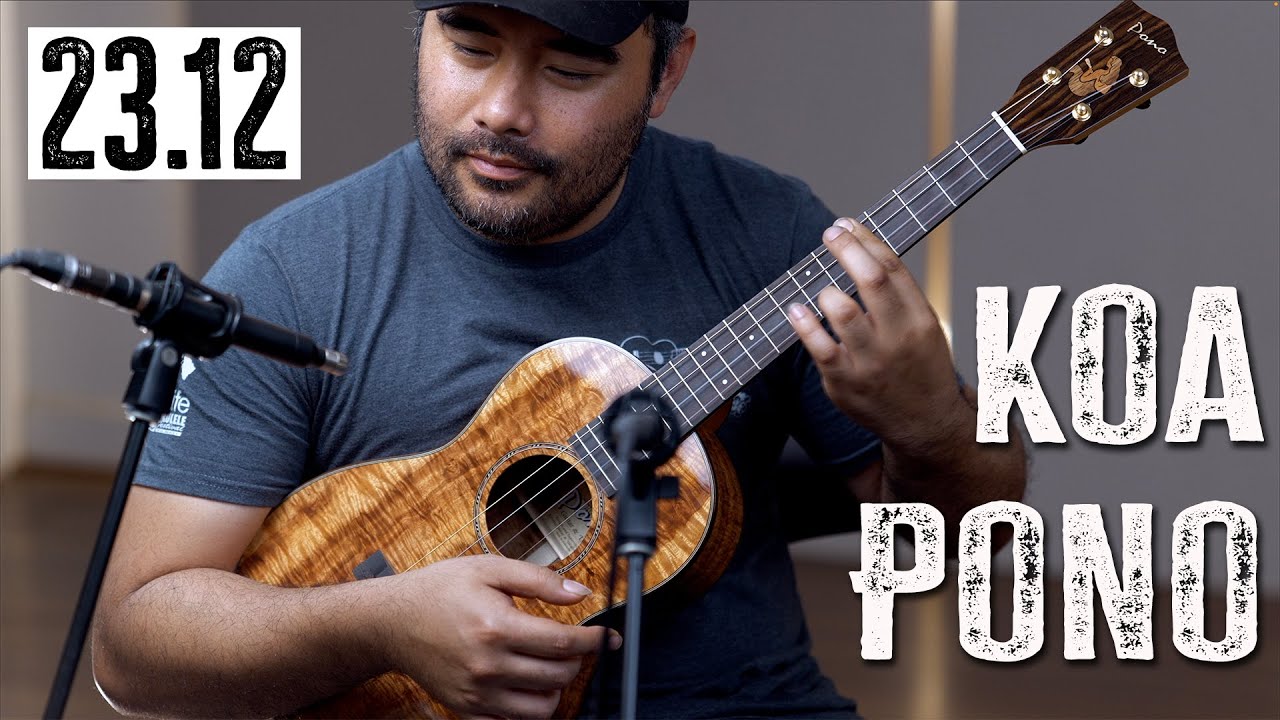 23.12 Master Grade Koa Pono | Concert | Tenor | Baritone