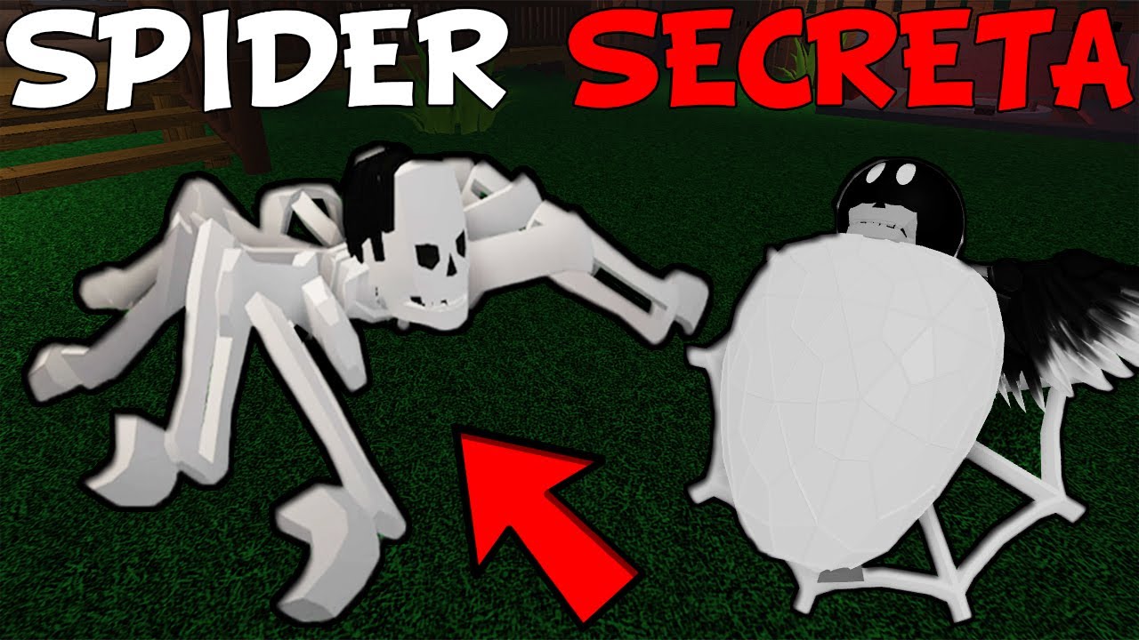 CAPITULO 1! NOVA ARANHA ESQUELETO SECRETA E RARA! - Roblox Spider - NightExtreme