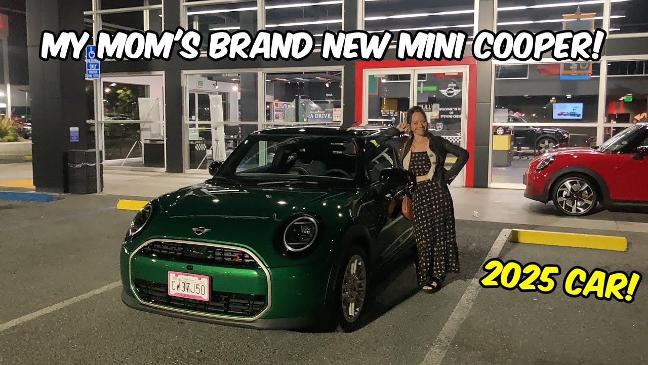 Getting My Mom's Brand New 2025 Mini Cooper!