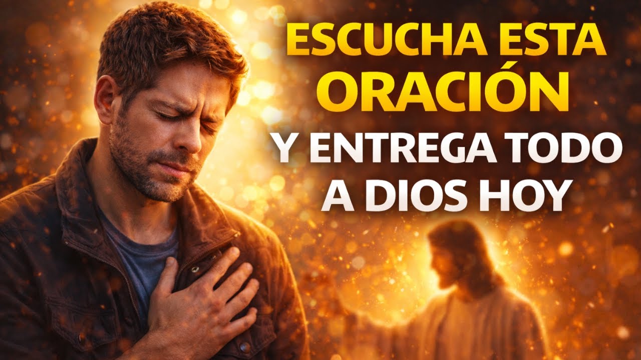 Escucha Esta Oración y Entrega Todo a Dios Hoy. #EntregaADios#OraciónPoderosa#ConfíaEnDios