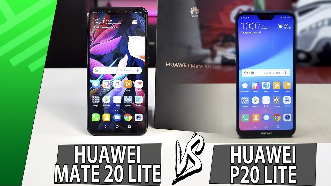 Huawei Mate 20 Lite VS Huawei P20 Lite | Comparativa | Top Pulso