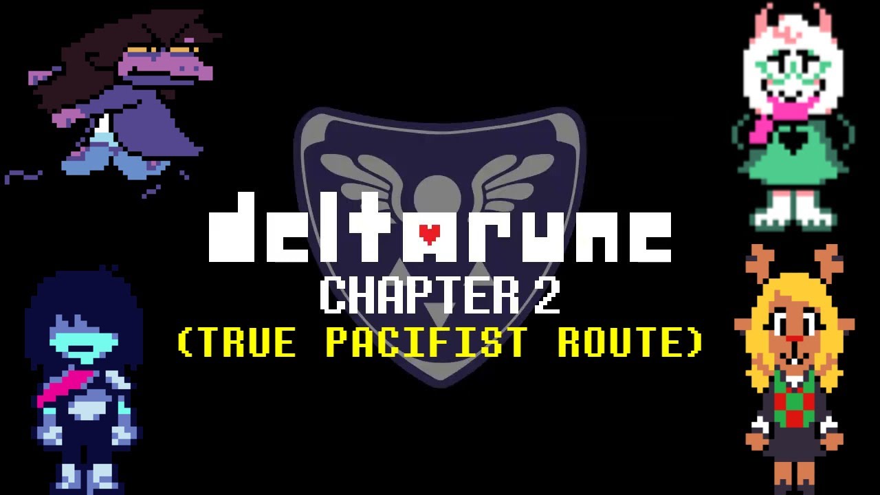 Deltarune Chapter 2 True Pacifist + ALL SECRETS! Longplay 100%