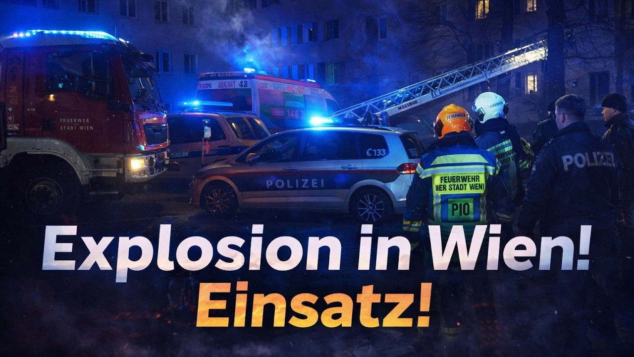 EXPLOSION IM GEMEINDEBAU | Feuerwehreinsatz Wien | 09.02.2026