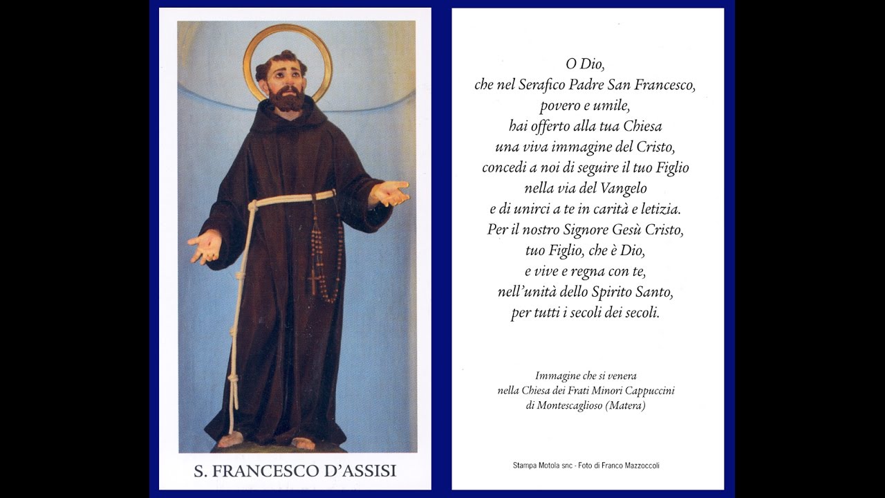 La processione di San Francesco