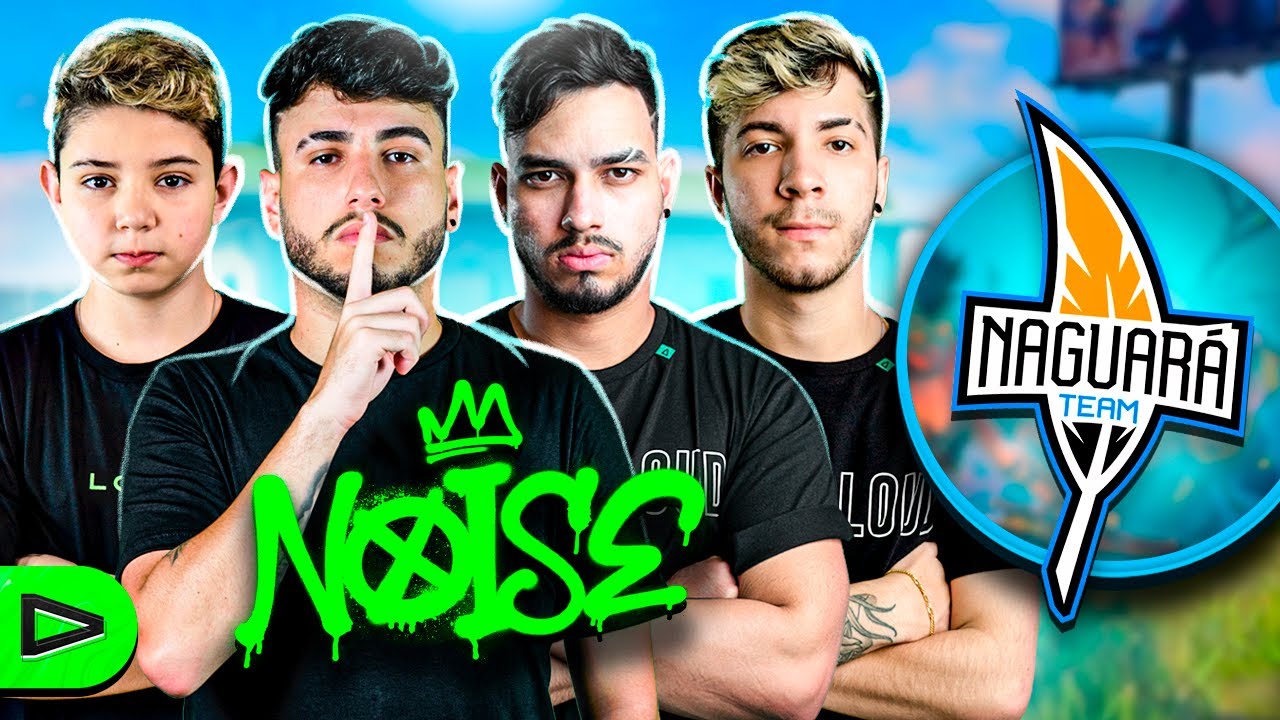 4V4 NOISE vs. GRINGOS (NAGUARA) NA LOUD FREE FIRE!!