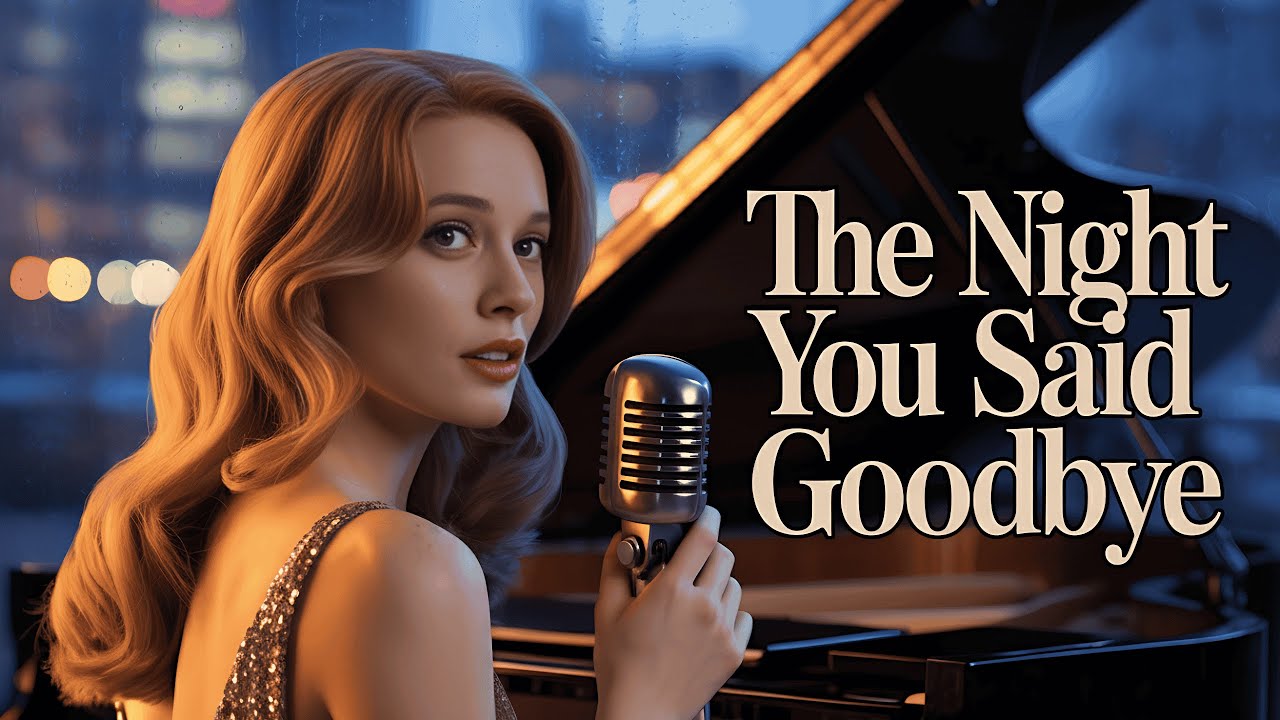 The Night You Said Goodbye ft. Elena Noir | Melancholic Vocal Jazz Piano for Heartbreak